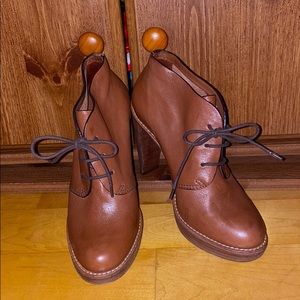 Cole Haan leather ankle boot with Nike Air